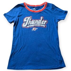Women's OKC Thunder Fitted Shirt, Size Small